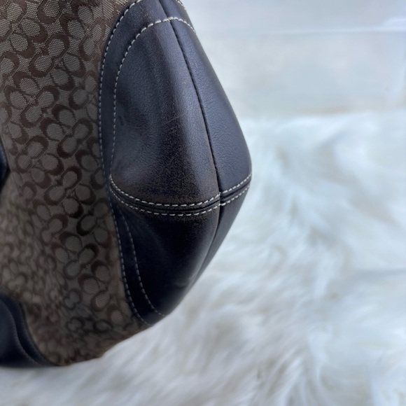 COACH SOHO MONOGRAM CONVERTIBLE SHOULDER CROSSBODY BAG - Picture 10 of 13